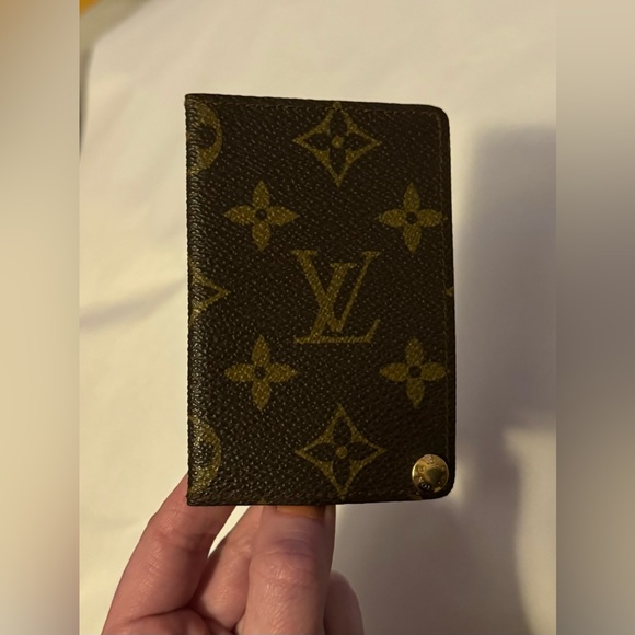 Louis Vuitton AUTHENTIC Vintage 1986 Monogram Porte Cartes Pression Card Case - Picture 3 of 16